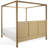 Bary Boucle King Canopy Bed