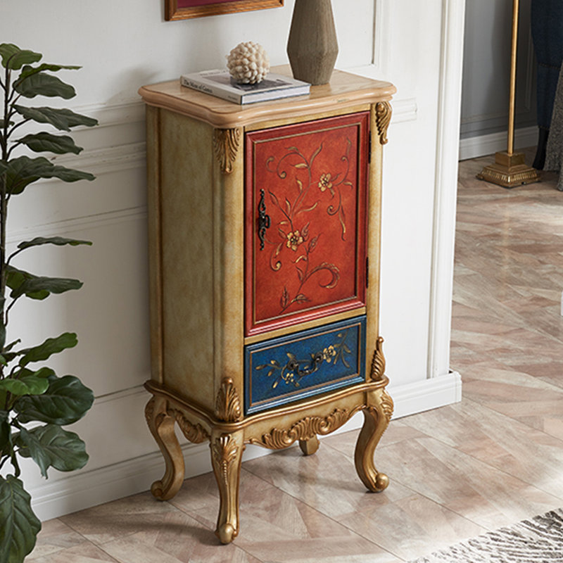 Buffet décoratif en bois massif