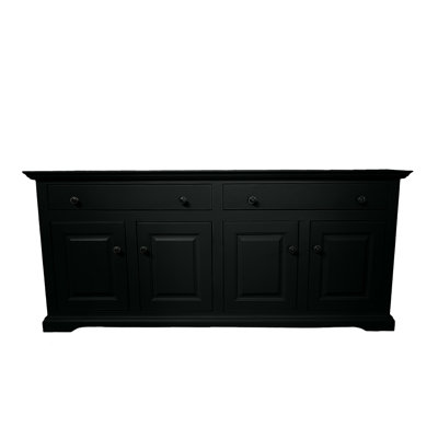 Savannah Solid Wood 80" Traditional Sideboard Buffet by Red Barrel Studio