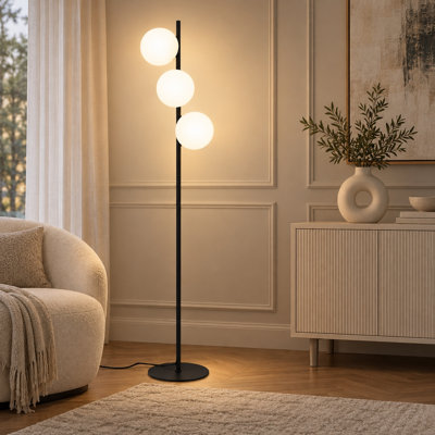 Bonns 150cm Black Tree Floor Lamp