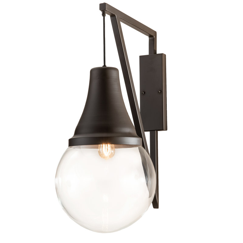 Aideen Steel Armed Sconce