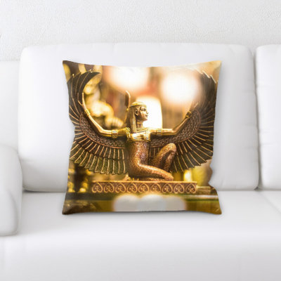 Coussin statue