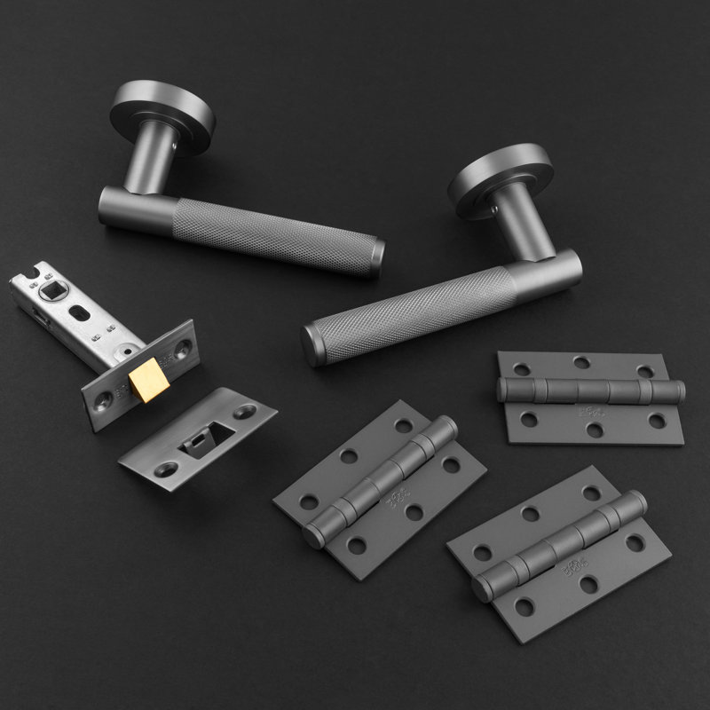 Lagos Door Handle, Anthracite