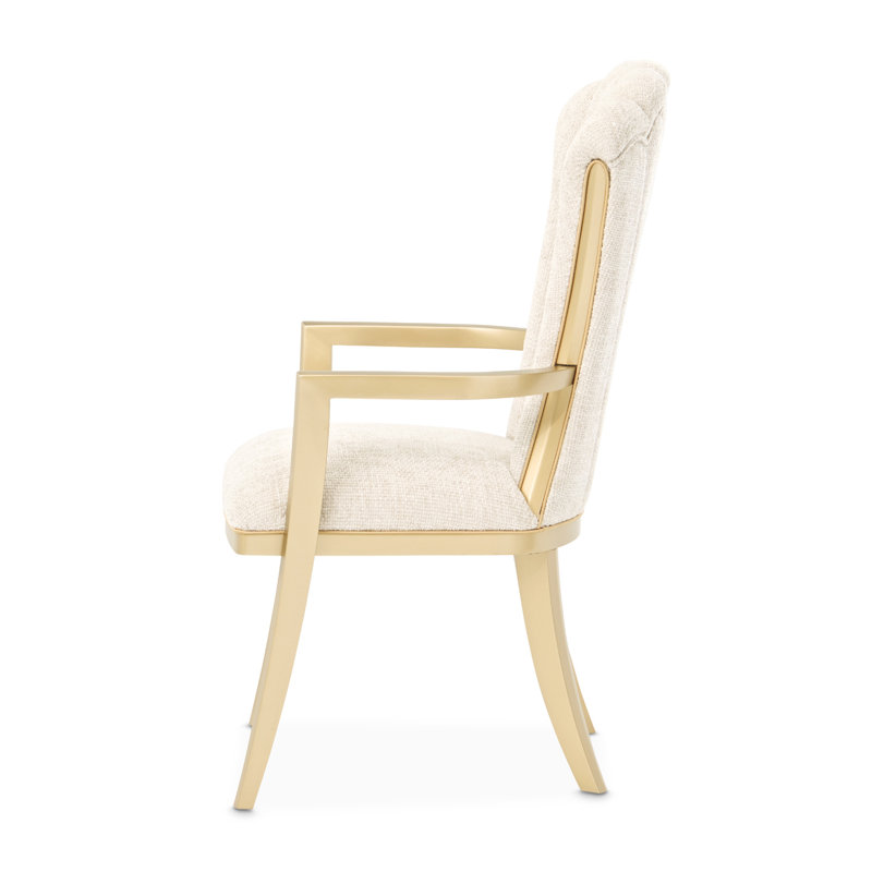 Fantosini Arm Chair - Natural/Gold