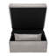 Banc de rangement à plateau relevable Ampelio