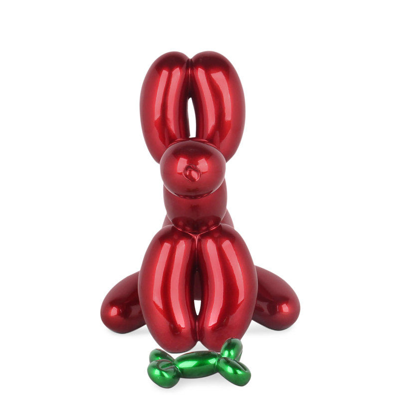 Aalam Animals Figurines & Sculptures, Red, 28 cm H x 18cm W x 30cm D