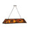 Rustic Lodge 9 - Light Antique Copper Pool Table Lights Pendant