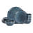 Stone Lain Mirella Stoneware 12 Piece Dinnerware Set, Service for 4, Deep Blue-104314950