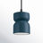 Leni Ceramic Hourglass Single Pendant-122571613-124677948