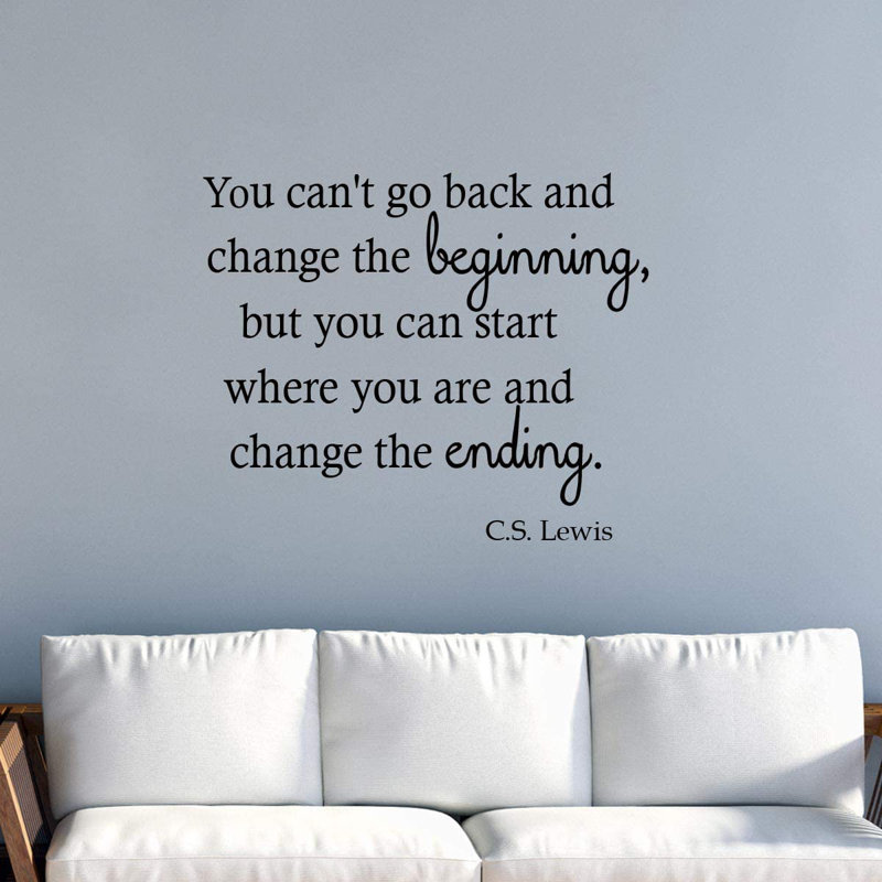 Text & Numbers Non-Wall Damaging Wall Decals
