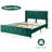 Haraway Upholstered Metal Platform Bed-1490635038