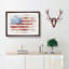 American Flag - Picture Frame Painting Print-56851719-56851722