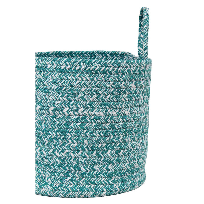 Ensemble de paniers en tissu 3 pièces Rustica, Vert
