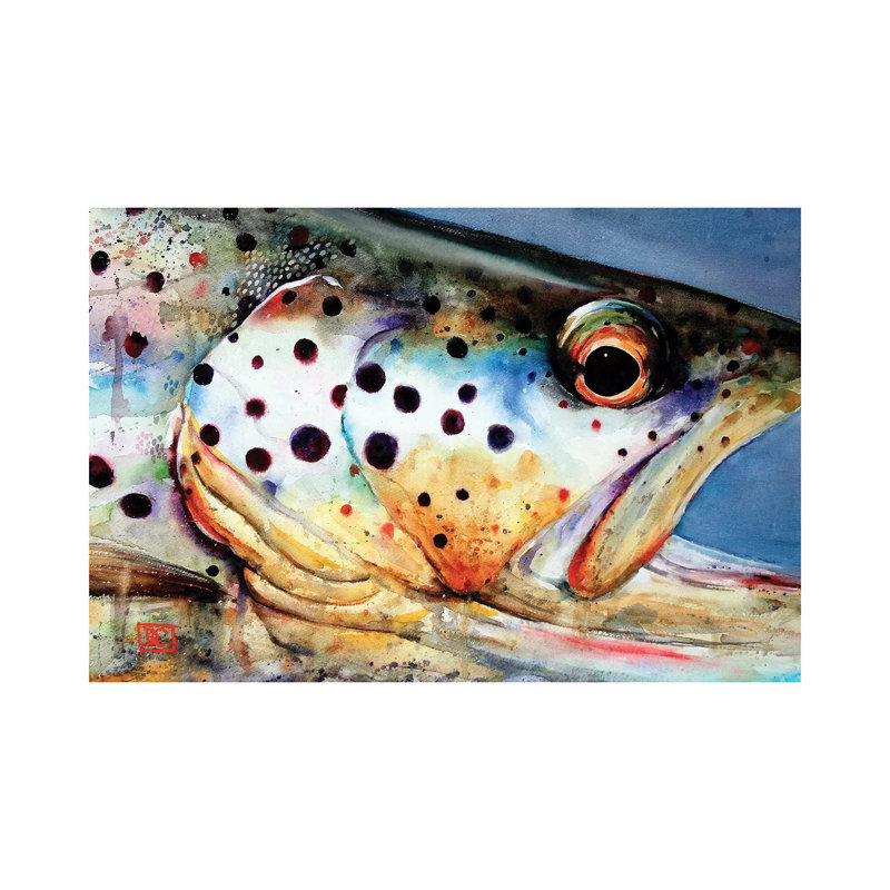 Brown's Eye View 1 Piece Wrapped Canvas Painting, 30.48cm H x 45.72cm W x 1.91cm D