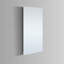 Miroir de salle de bain à DEL sans cadre avec désembueur à DEL de 5 po DAX Sorrento-106736439