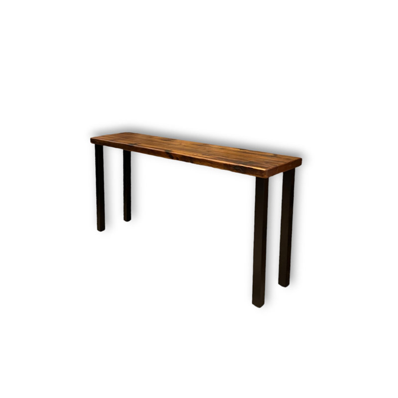 Solid Wood Top Console Table, 29.5" H x 84" W x 15" D