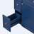 Bathroom Vanity Cabinet with Ceramic Sink-105620906