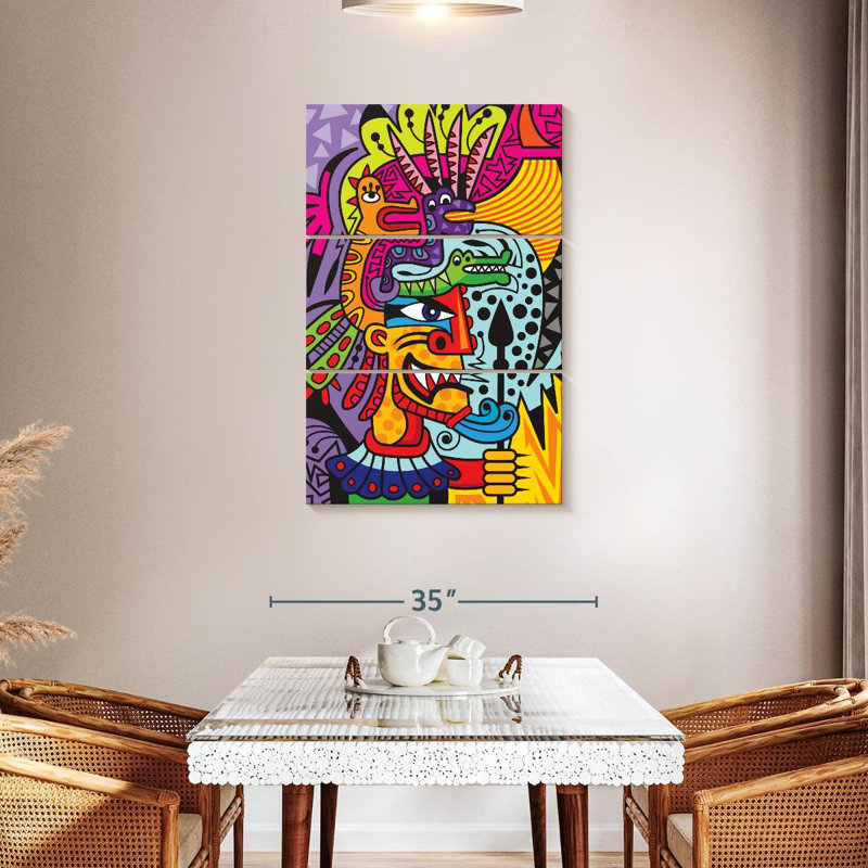 Kelan Aztec I, 45" H x 28" W