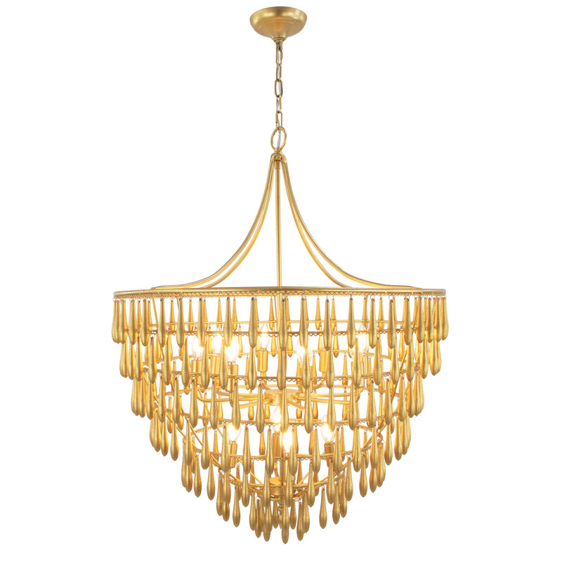 Ana Chandelier, Gold