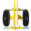 Chariot à panneau 600 lb Roues pneumatiques-120491071