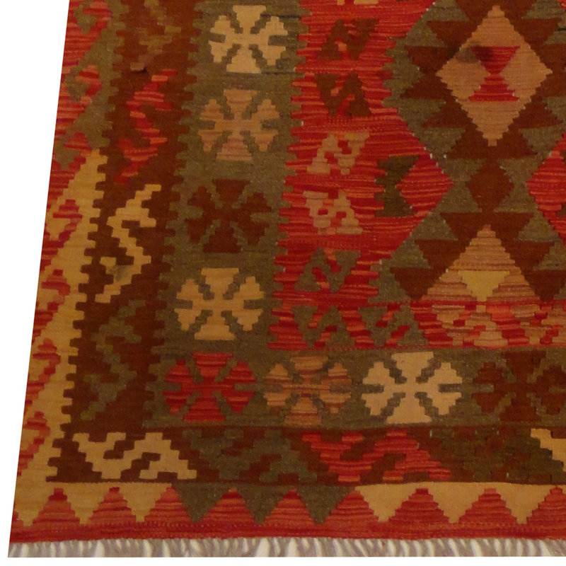 Tapis rouille tissé à la main Azpeitia