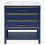 Armoire de meuble-lavabo moderne 30 pouces avec deux tiroirs Openstorge-835759895