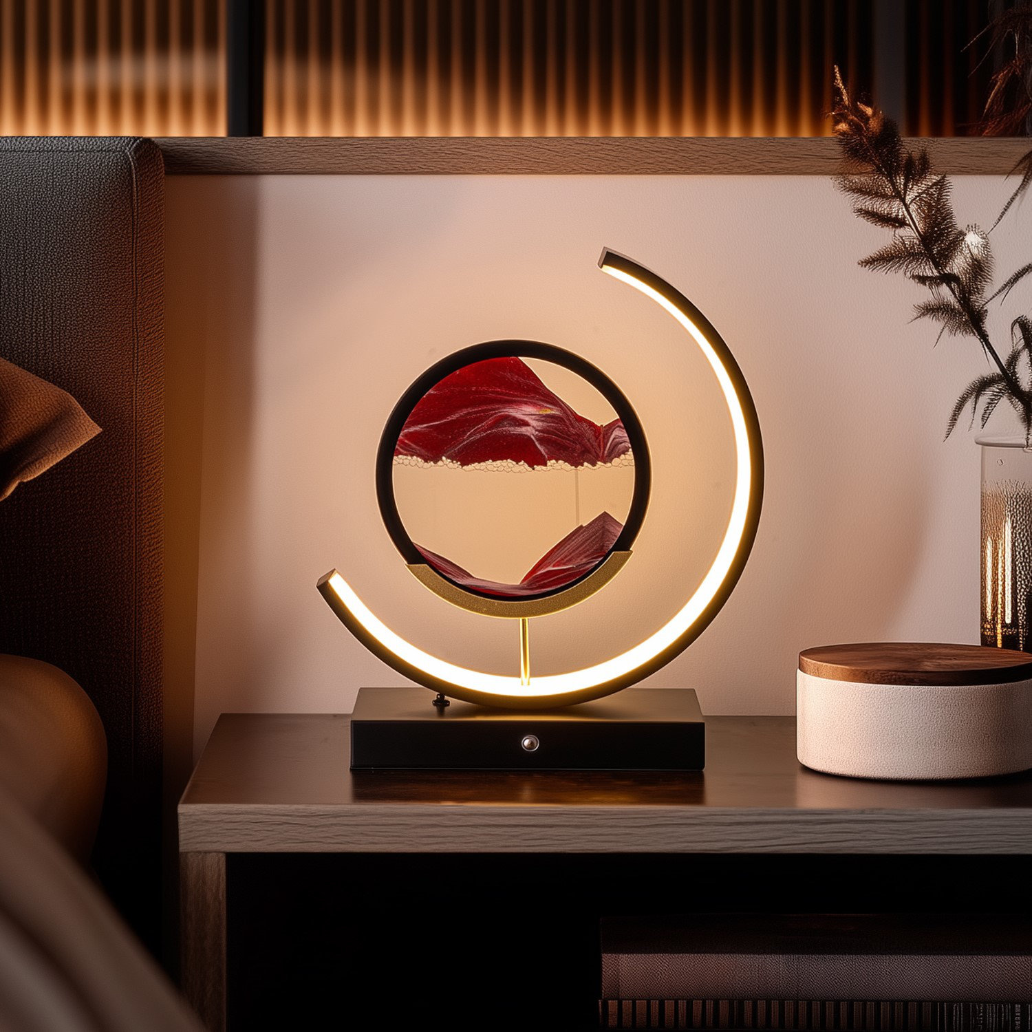 Touch Control Table Lamp, 3-Way Dimmable Bedside Lamp For Living Room - View #8