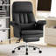 Fauteuil de direction avec repose-pieds et coussin lombaire-1945318123