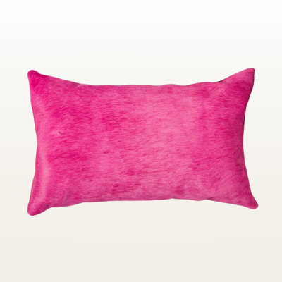 Cowhide Throw Pillow 12 x 20 By Trio Supply House