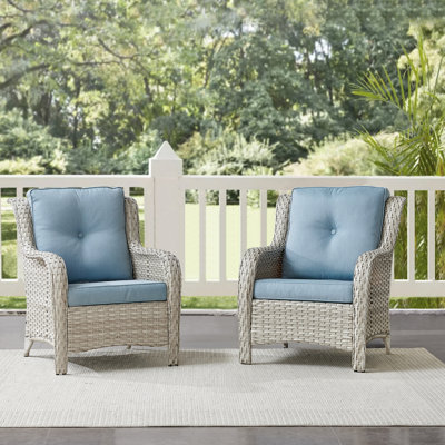 Wicker Outdoor Lounge Chair