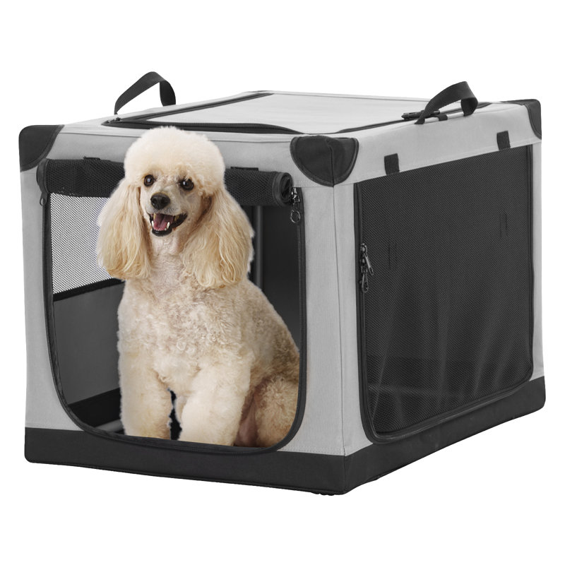 Cage pour chien réglable Tucker Murphy Pet ™, Moyen (H 23,03 po x l 35,63 po x P 24,02 po)