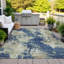 Tapis bleu marine intérieur / extérieur lavable à la machine-111923772