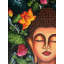 Peinture acrylique du Bouddha du dieu Gautam | Acrylique sur toile | Ayashi
