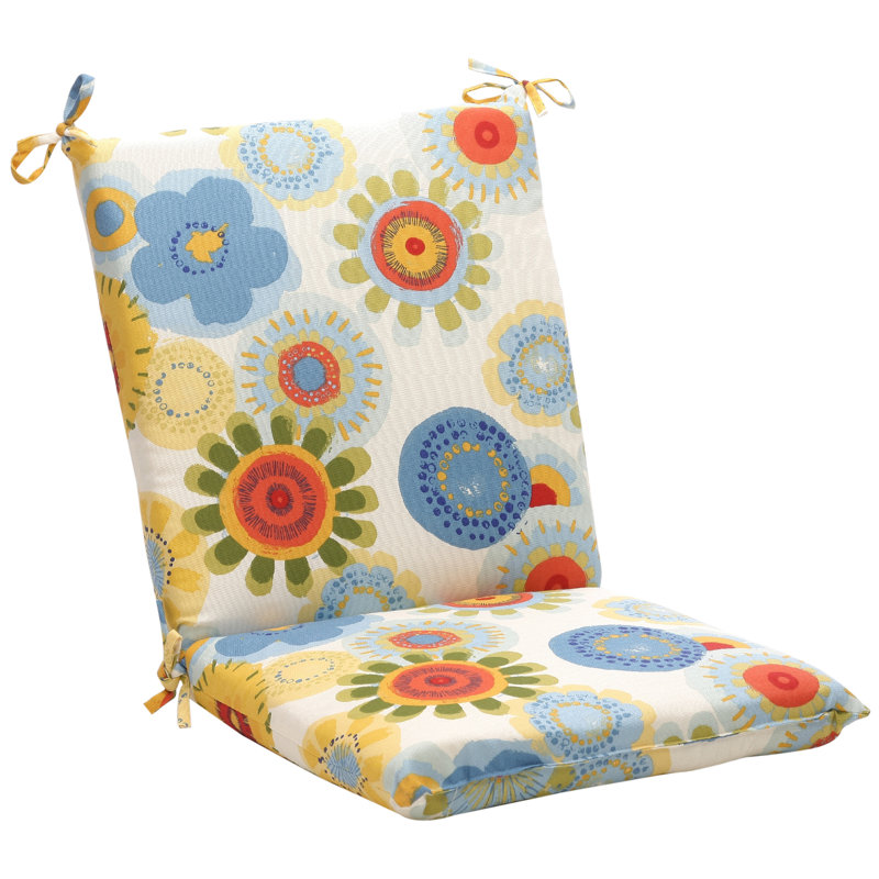 Outdoor 3'' Lounge Chair Back Cushion