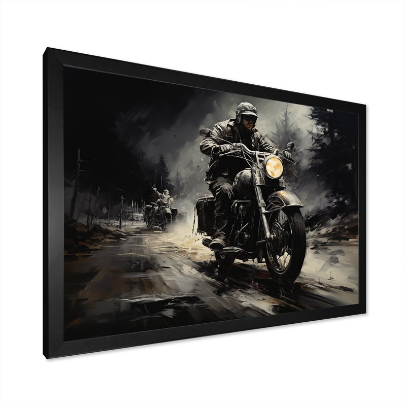 Impressionniste, impression sur toile, H 30 po x l 40 po x P 1,5 po, Cadre simple noir