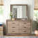 Eleora 58'' W 6 - Drawer Dresser with Mirror