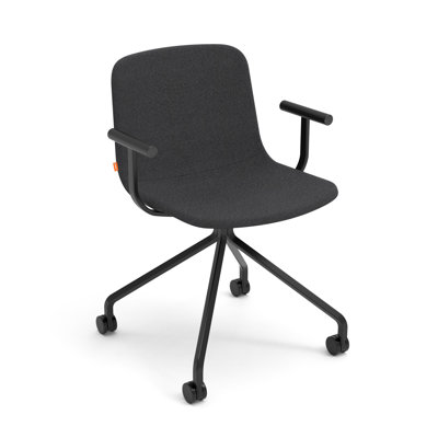 Key Meeting Polyester Blend Task Chair