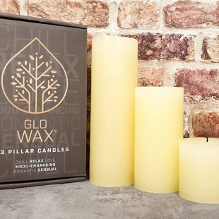 Unscented Pillar Candle