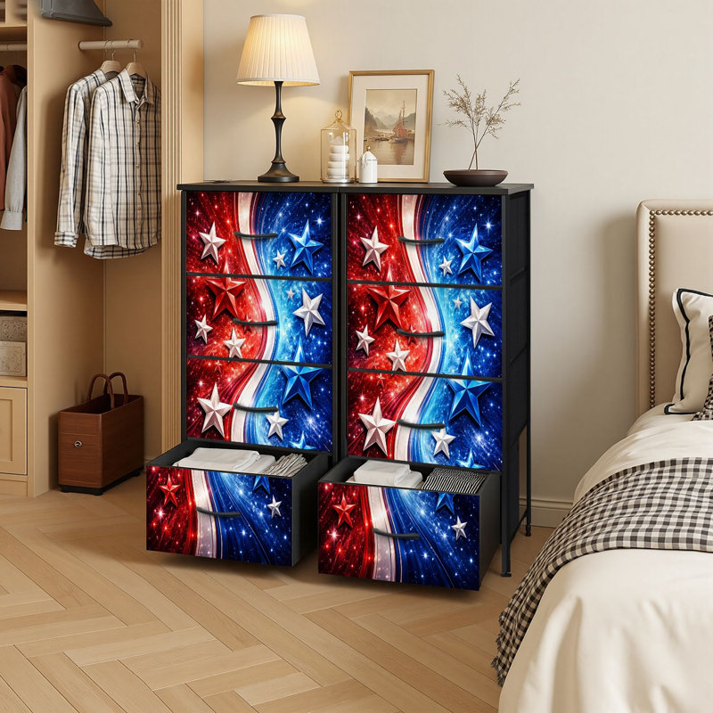 Commode de rangement verticale 4 tiroirs