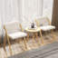 Set of 2 Dining Chairs Folding Kitchen Chair Modern Side Chair