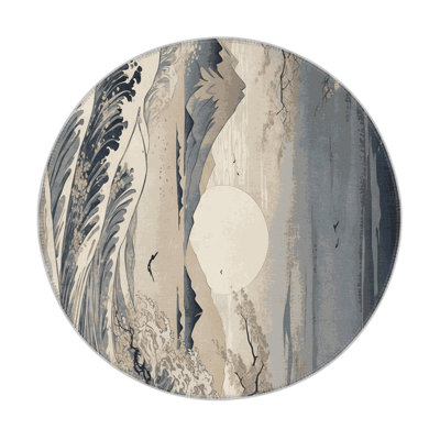 Sakura Ripple Indoor And Outdoor Area Rug