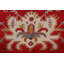 Tapis unique en laine noué à la main 13 pi 2 po x 15 pi 11 po nouvel âge en rouge / beige / vert