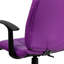 Mid-Back Quilted Vinyl Swivel Task Office Chair-777223924-777223927