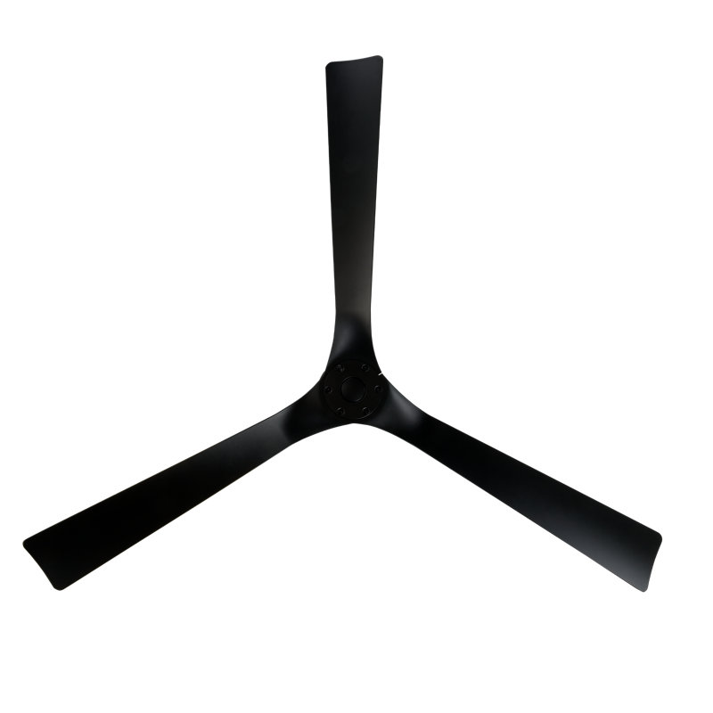 Torque Indoor/Outdoor 3-Blade Smart Ceiling Fan 70" and Remote Control, Works With Alexa and iOS or Android App, Matte Black