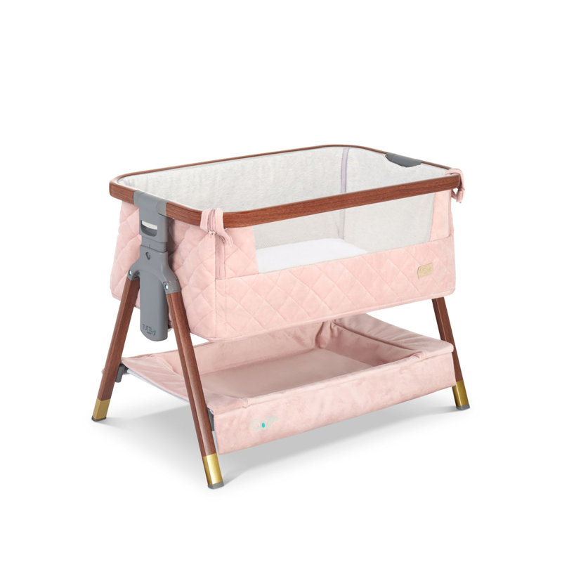 CoZee Luxe Mini Me Crib Toy - Walnut/Blush