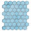 Honoro- Hexite Honeycomb Glass 2" Hexagon Mosaic Wall & Floor Tile