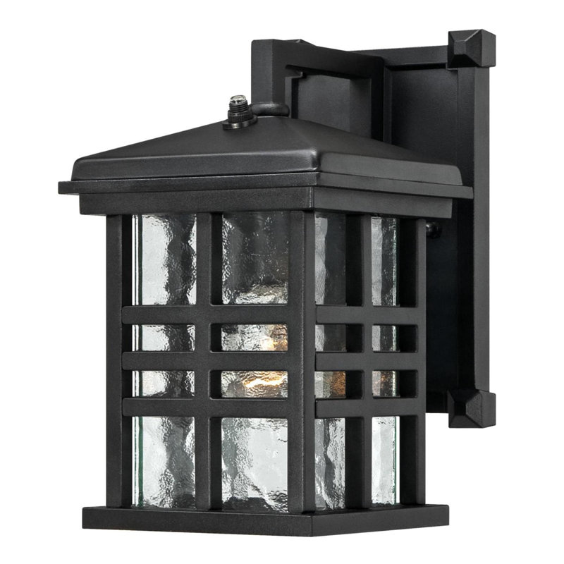 Velazco Wall Light, Textured Black