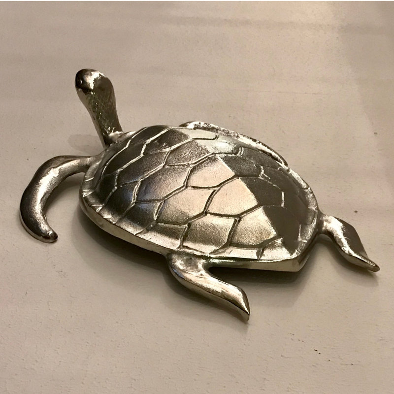 Curious Sea Turtle - Aluminum