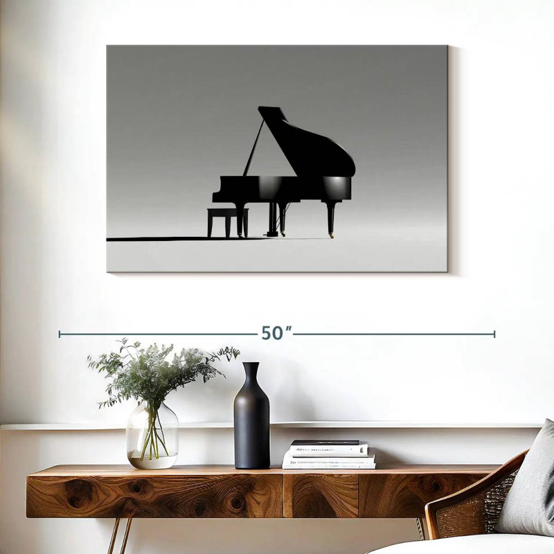 Abarca Grand Piano On White