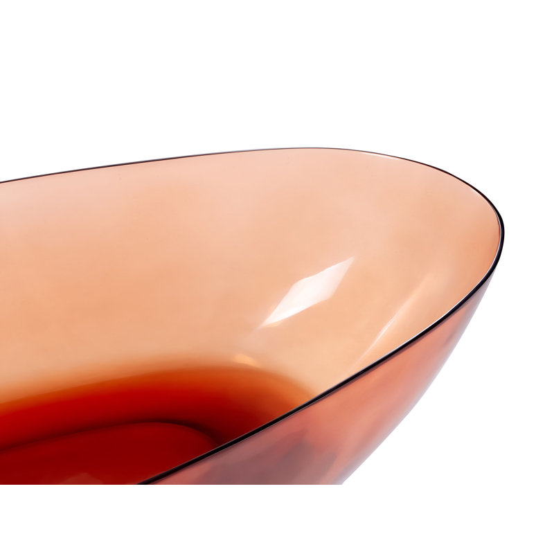 Monquie 169mm x 78mm Solid Surface Bathtub, Red